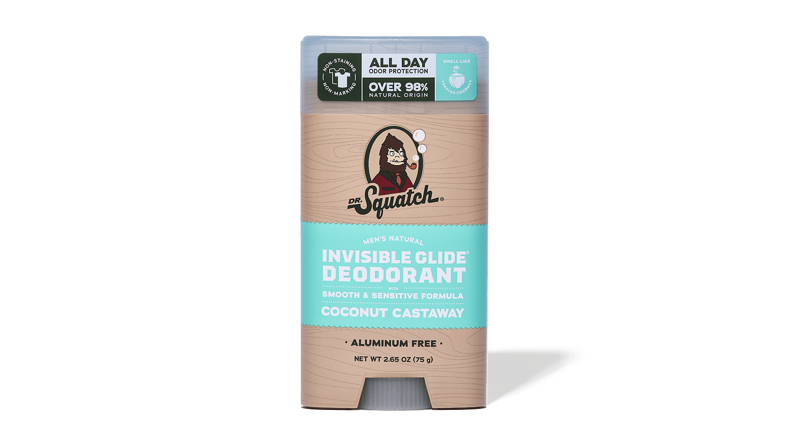 Coconut Castaway Invisible Glide Deodorant - Easy Care