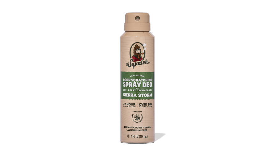 Sierra Storm Spray Deodorant - Bright Scent