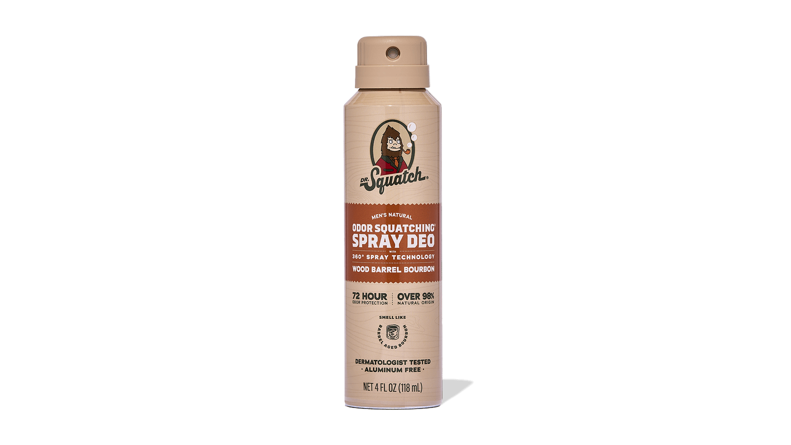 Wood Barrel Bourbon Spray Deodorant - Clean Mood