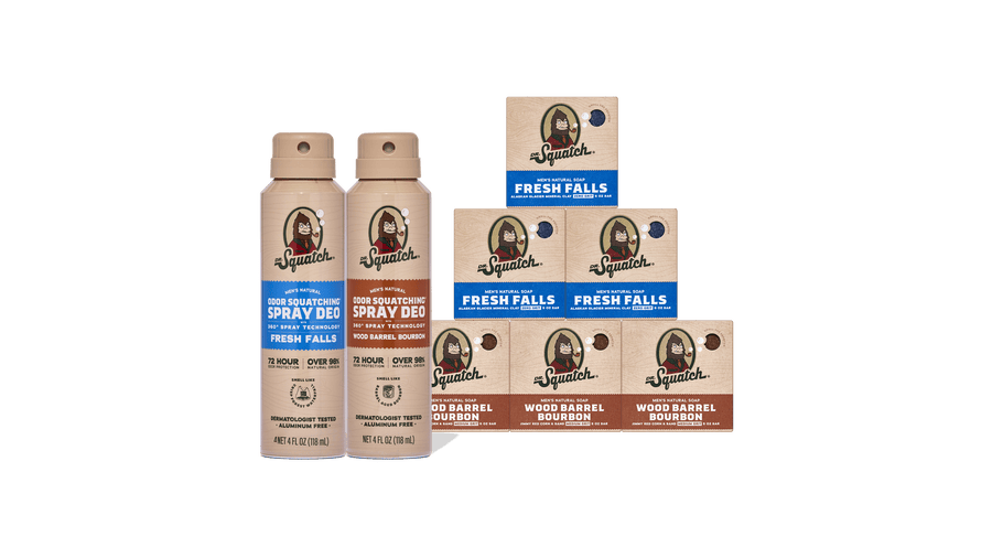 Spray Deodorant Set - Ready Routine