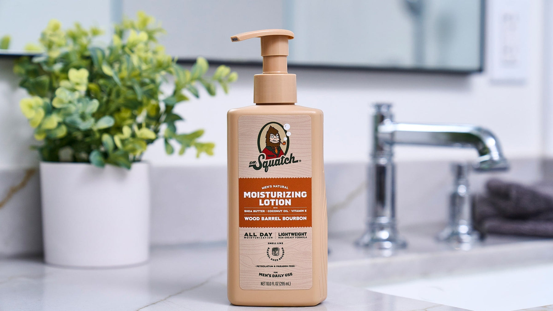 Wood Barrel Bourbon Lotion - Fresh Reset