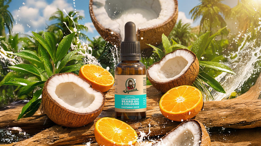 Castaway Cove Beard Oil & Cologne - Daily Scent