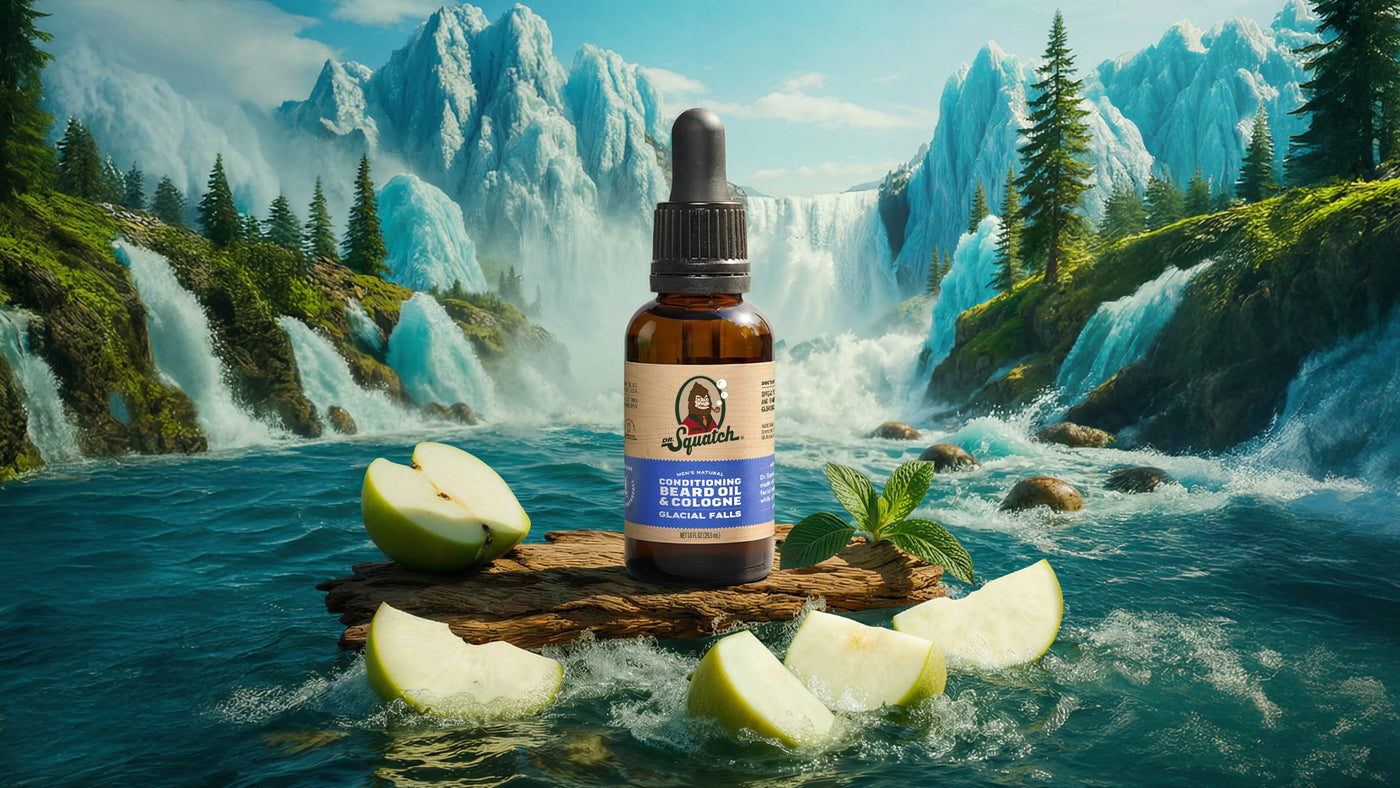 Conditioning Beard Oil & Cologne Glacial Falls - Easy Routine