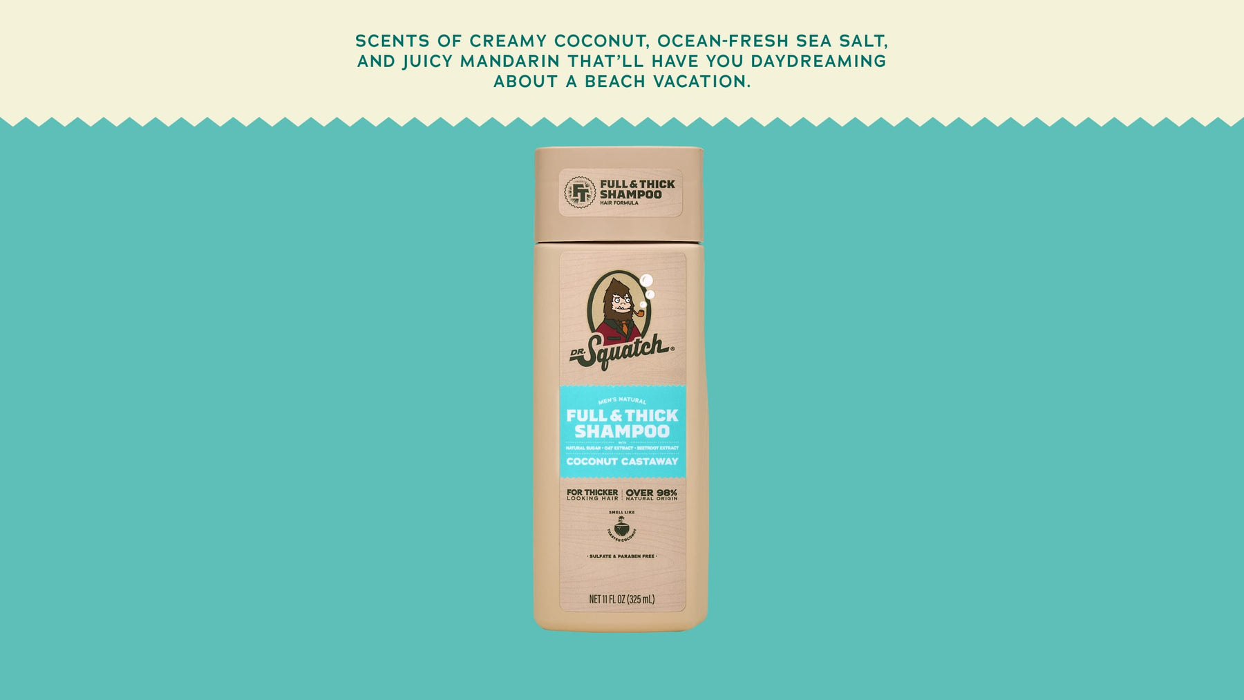 Coconut Castaway Full & Thick Shampoo - Daily Scent
