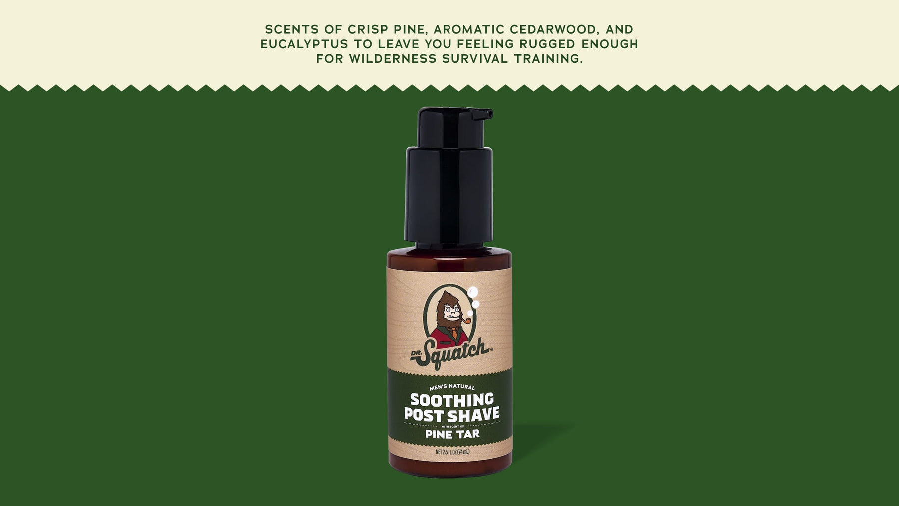 Soothing Post Shave Pine Tar - Home Glow