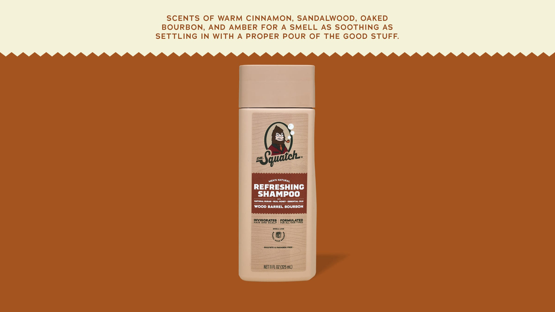 Wood Barrel Bourbon Shampoo - Cozy Glow