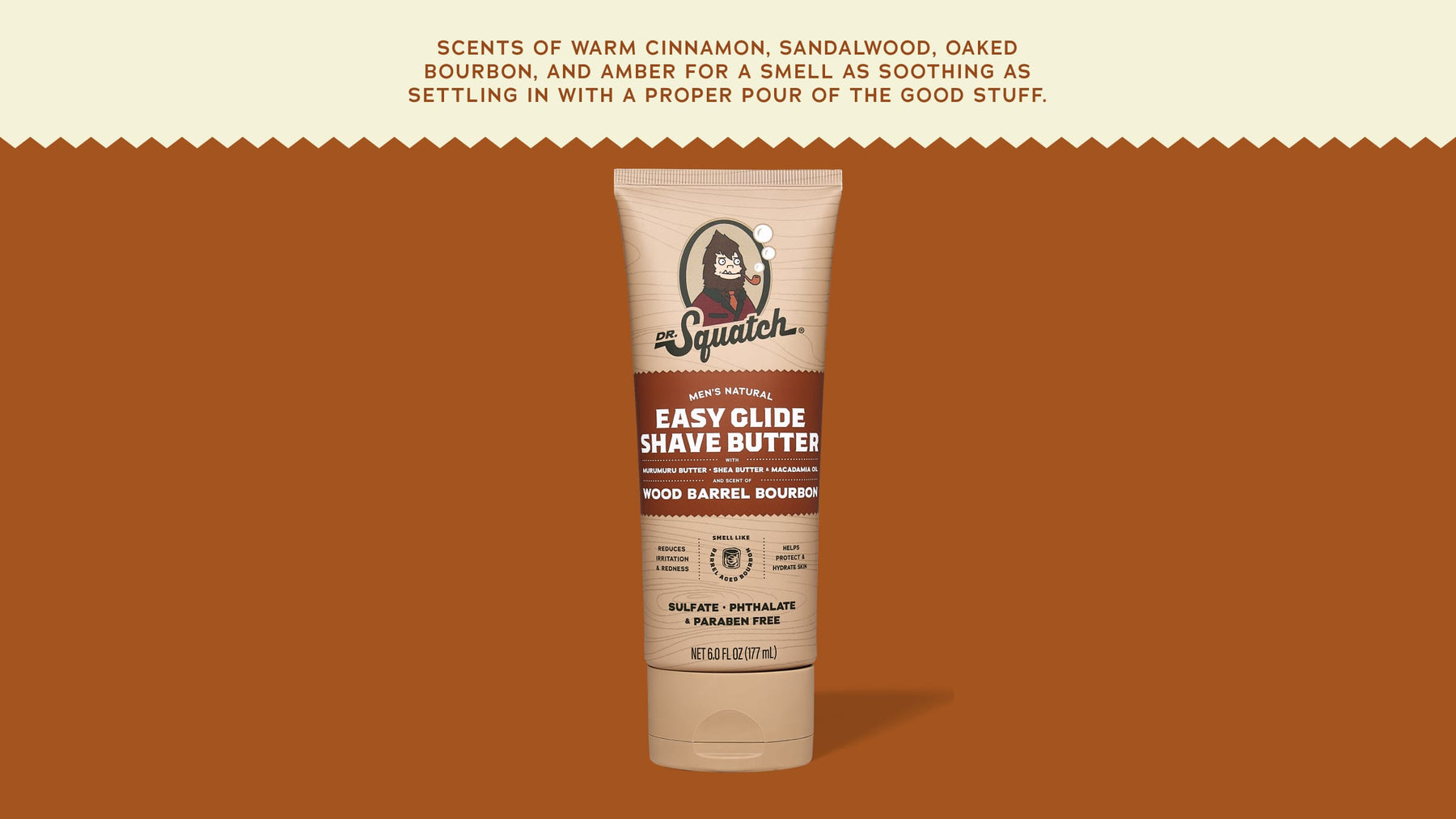 Easy Glide Shave Butter Wood Barrel Bourbon - Weekend Pair