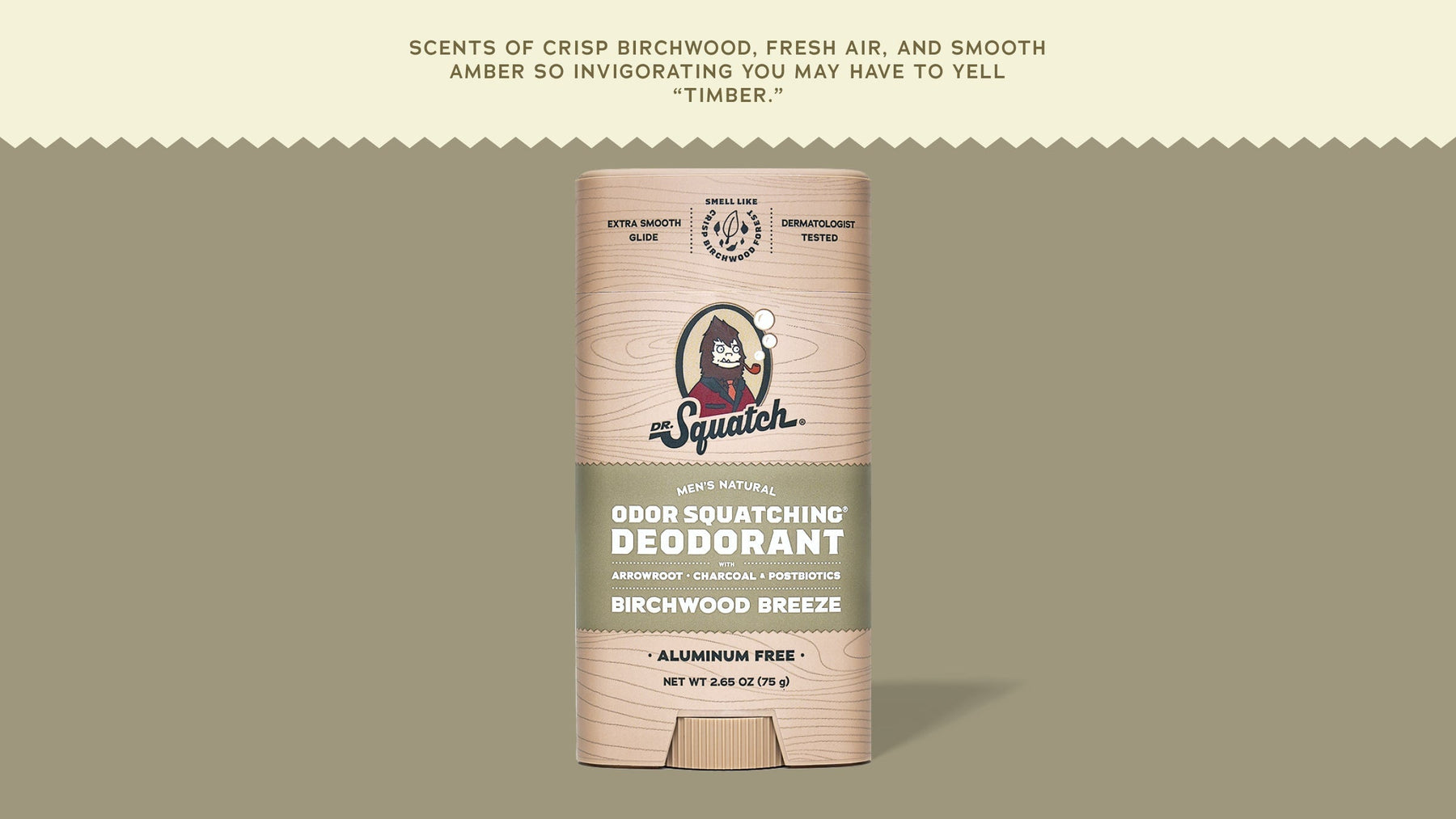 Birchwood Breeze Deodorant - Clean Finish