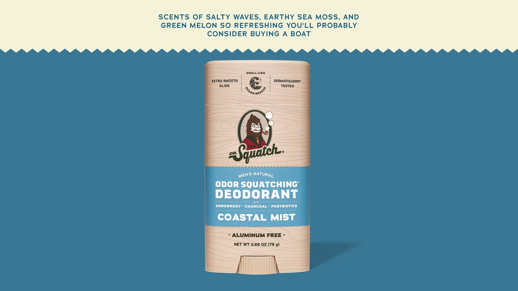 Coastal Mist Deodorant - Daily Scent