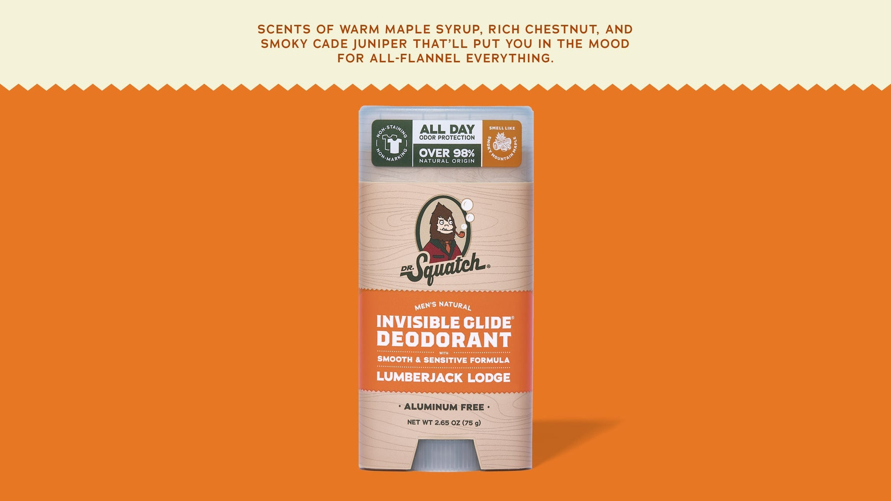 Lumberjack Lodge Invisible Glide Deodorant - Gentle Mist