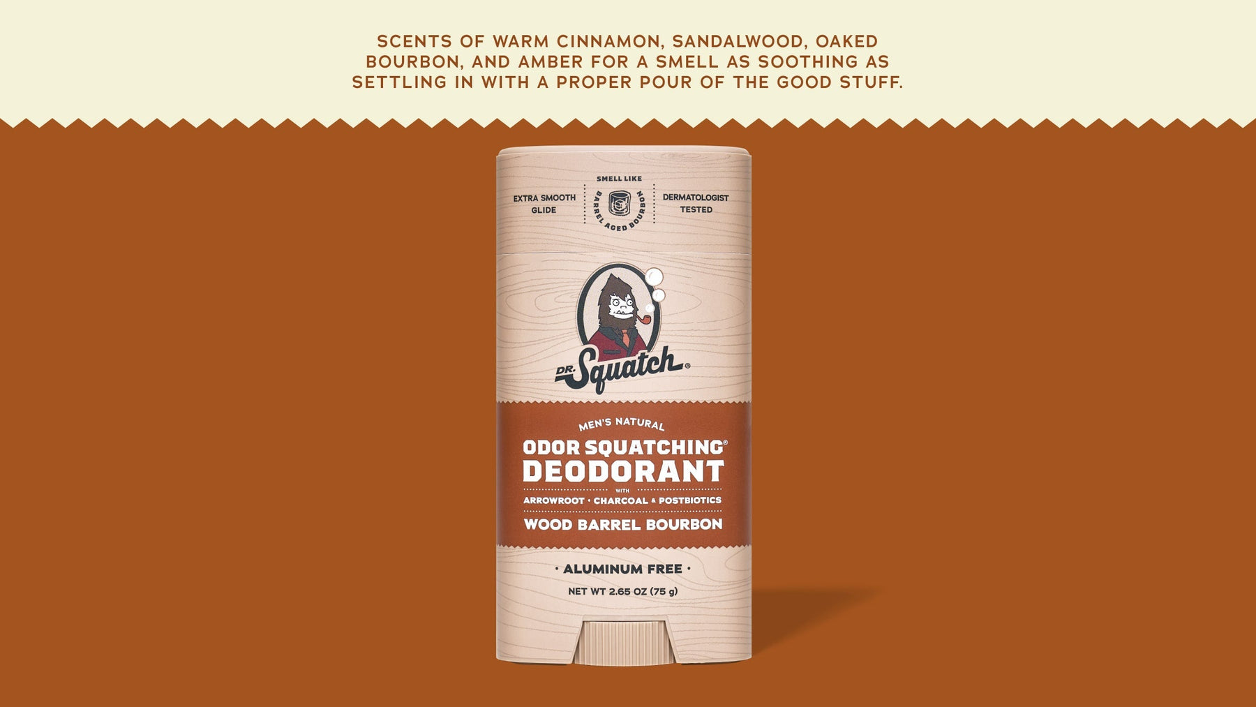 Wood Barrel Bourbon Deodorant - Smooth Touch