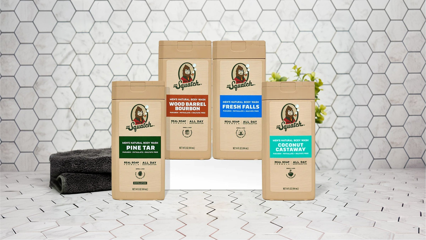 Body Wash 4-Pack - Simple Edit
