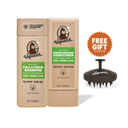 Dr. Squatch Hair Care Kit + Free Scalp Scrubber | Full & Thick Shampoo | Moisturizing Conditioner | Natural Products for Men - Home Choice