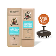 Dr. Squatch Hair Care Kit + Free Scalp Scrubber | Full & Thick Shampoo | Moisturizing Conditioner | Natural Products for Men - Home Choice