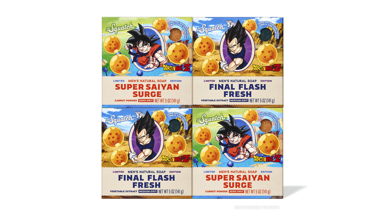 Dragon Ball Z 4-Pack - Clean Bundle