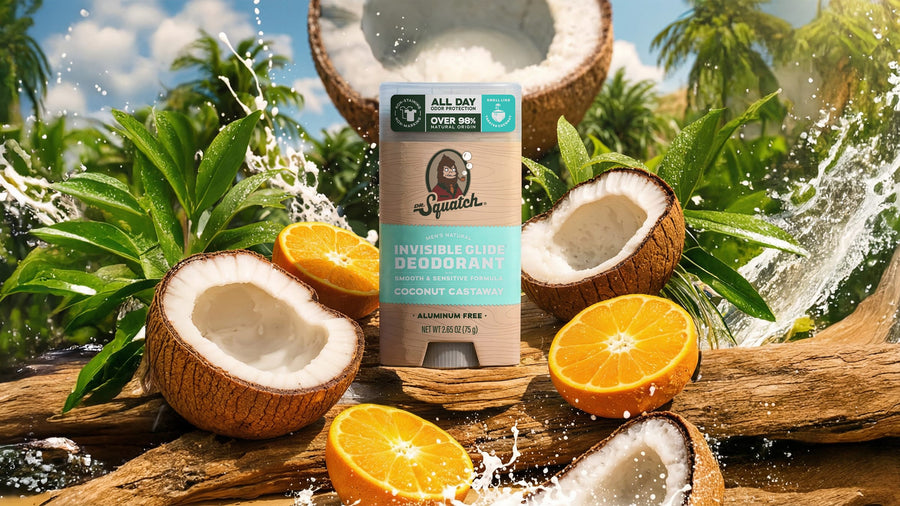 Coconut Castaway Invisible Glide Deodorant - Easy Care