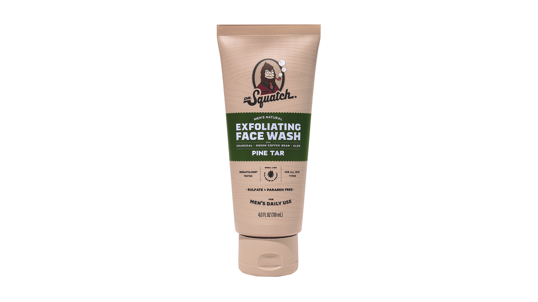 Pine Tar Exfoliating Face Wash - Fresh Notes