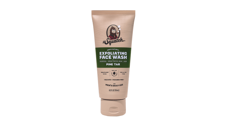Pine Tar Exfoliating Face Wash - Fresh Notes