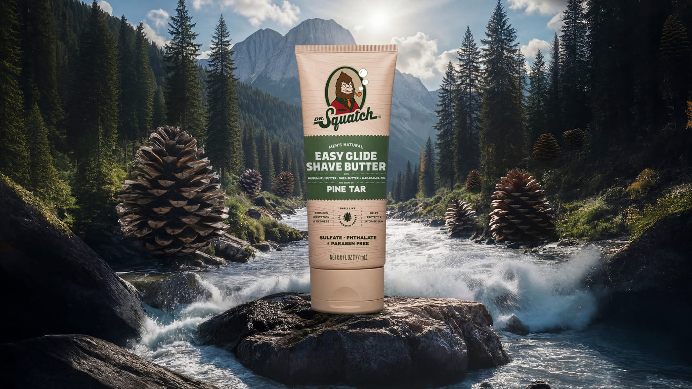 Easy Glide Shave Butter Pine Tar - Gift Ready