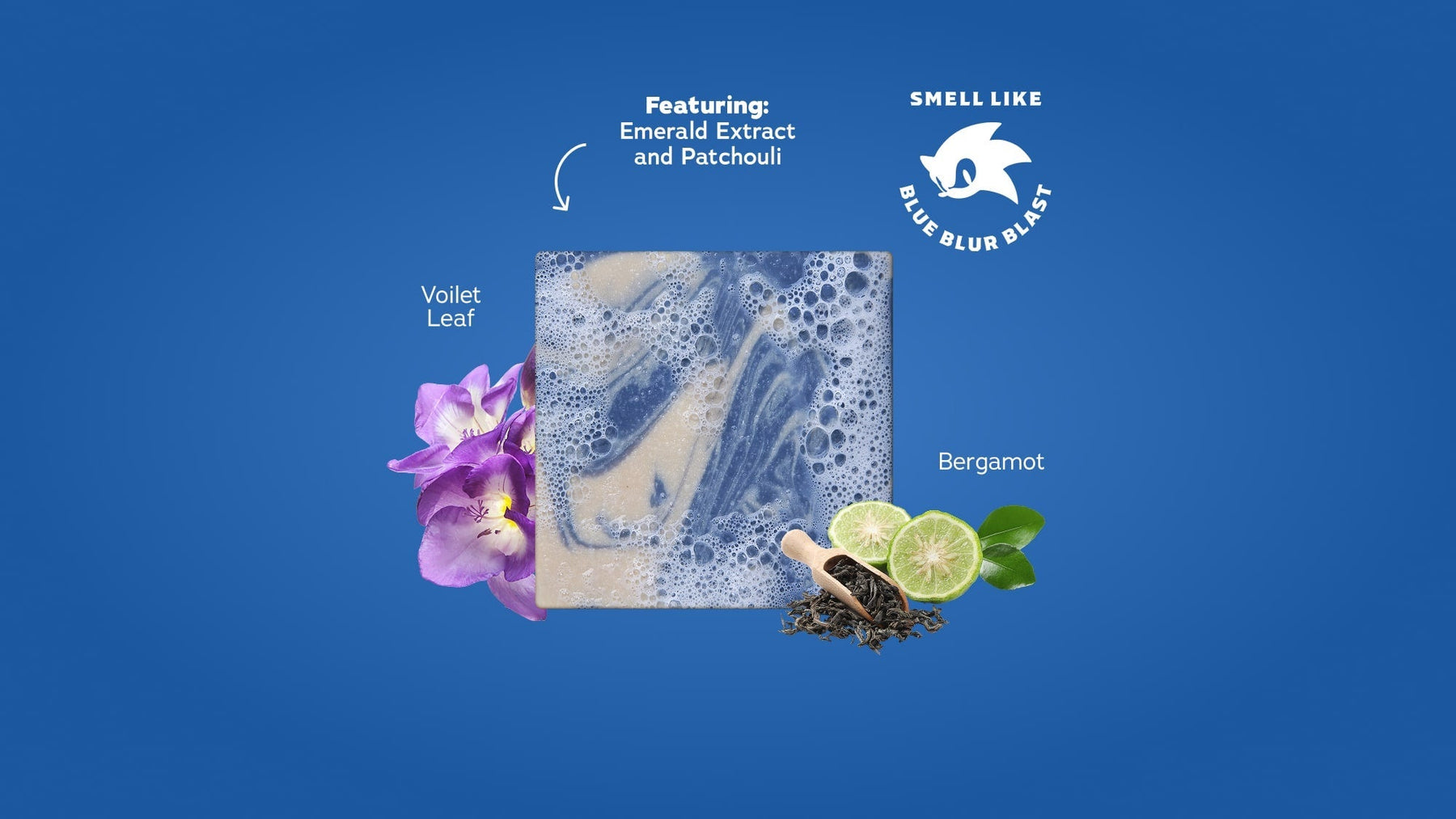 Sonic Speed Bar Soap - Fresh Start