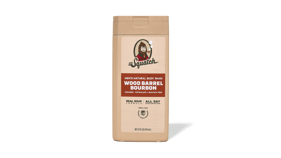 14 oz Wood Barrel Bourbon Body Wash - Gentle Mist