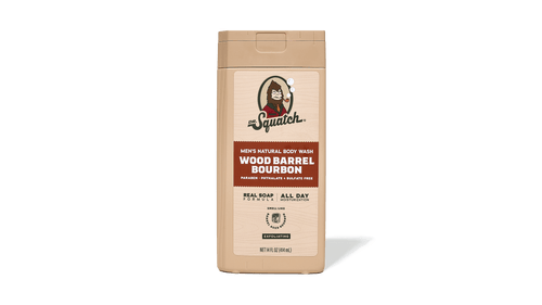 14 oz Wood Barrel Bourbon Exfoliating Body Wash - Modern Blend