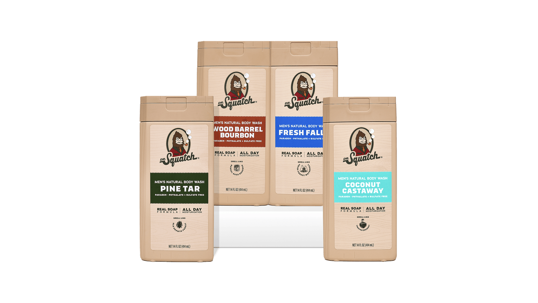 Body Wash 4-Pack - Simple Edit